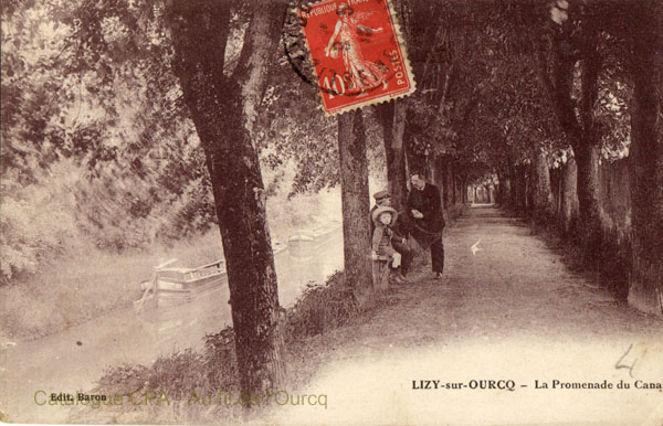LIZY-sur-OURCQ — La Promenade du Canal